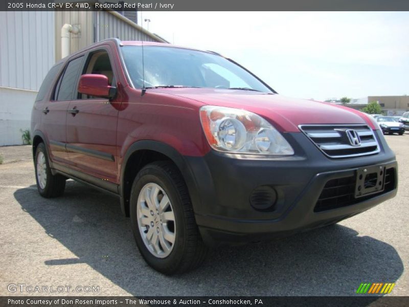 Redondo Red Pearl / Ivory 2005 Honda CR-V EX 4WD