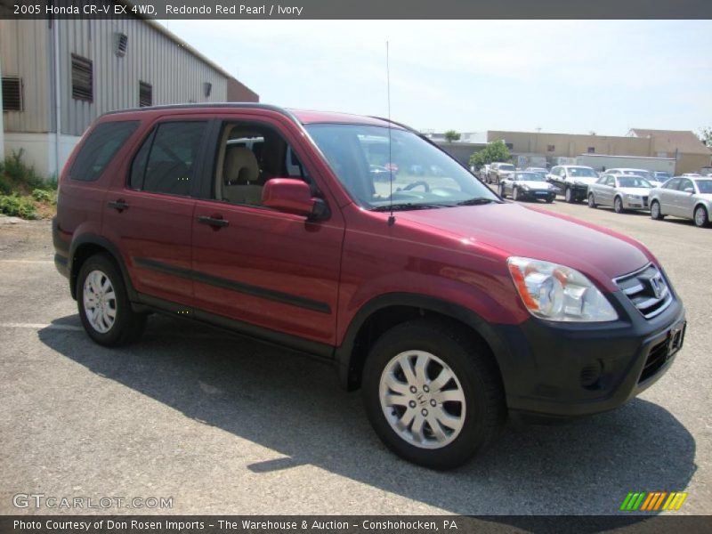 Redondo Red Pearl / Ivory 2005 Honda CR-V EX 4WD