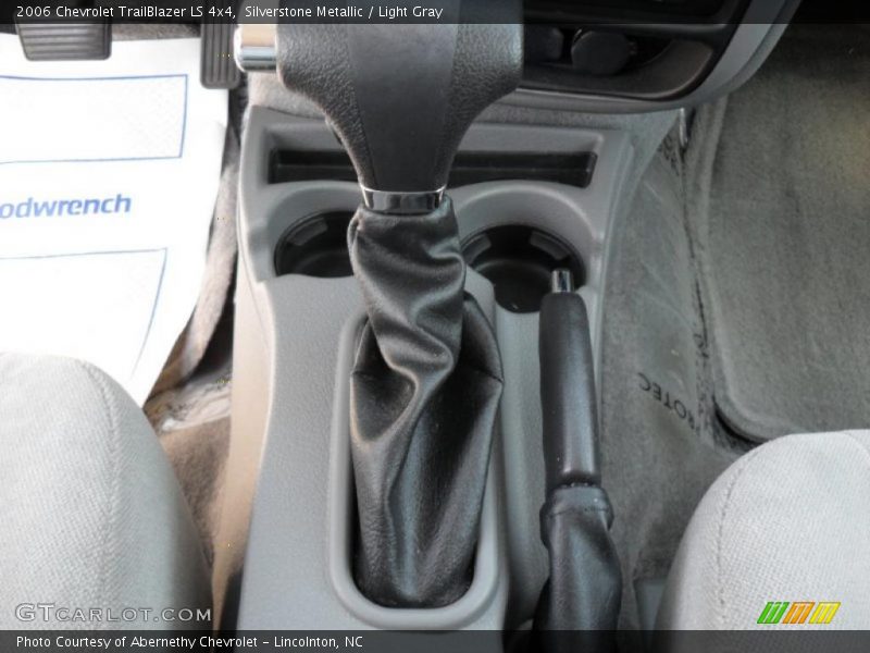 Silverstone Metallic / Light Gray 2006 Chevrolet TrailBlazer LS 4x4