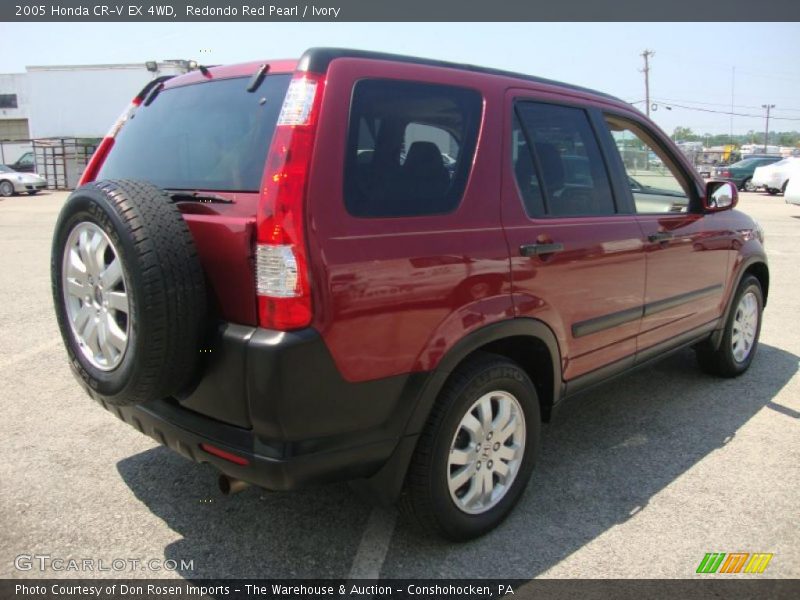 Redondo Red Pearl / Ivory 2005 Honda CR-V EX 4WD