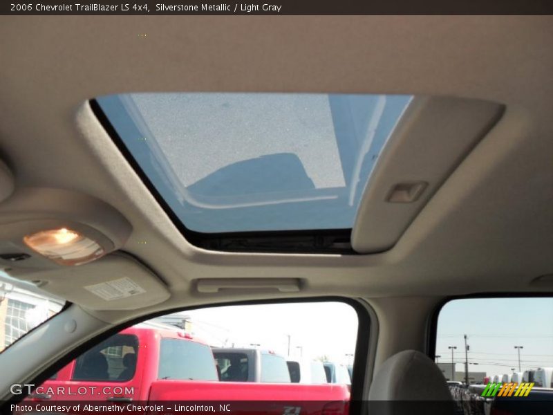 Silverstone Metallic / Light Gray 2006 Chevrolet TrailBlazer LS 4x4