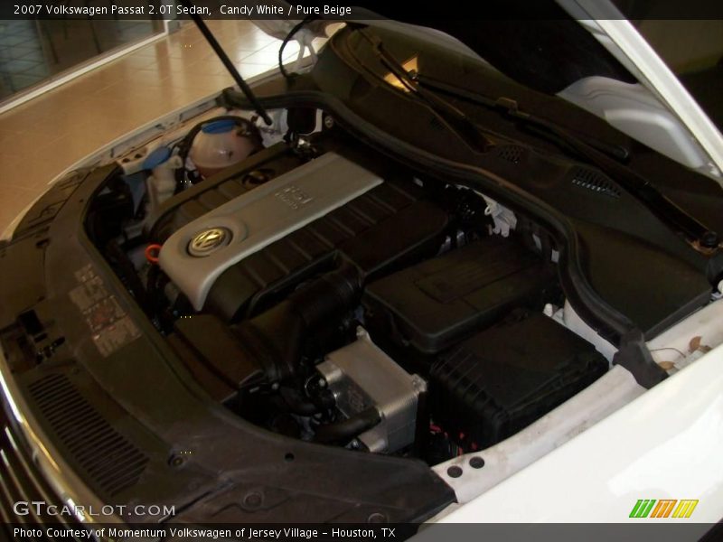 Candy White / Pure Beige 2007 Volkswagen Passat 2.0T Sedan