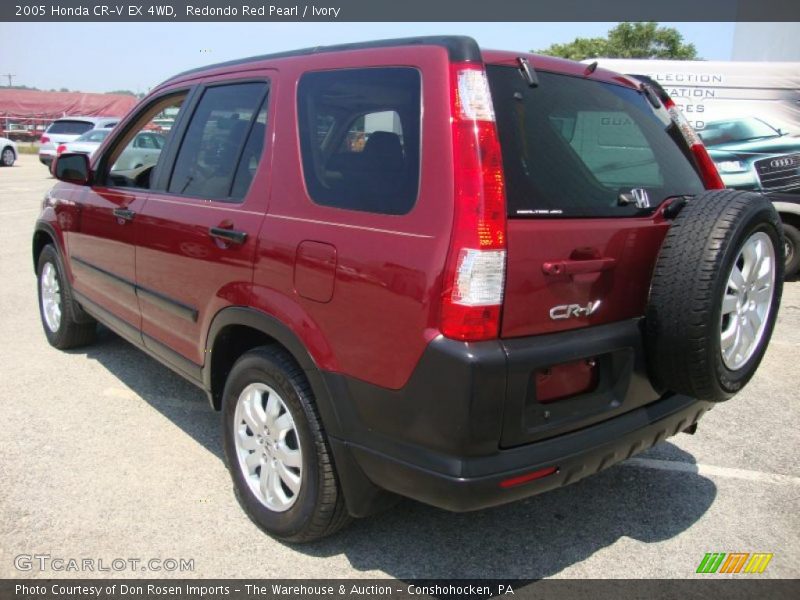 Redondo Red Pearl / Ivory 2005 Honda CR-V EX 4WD