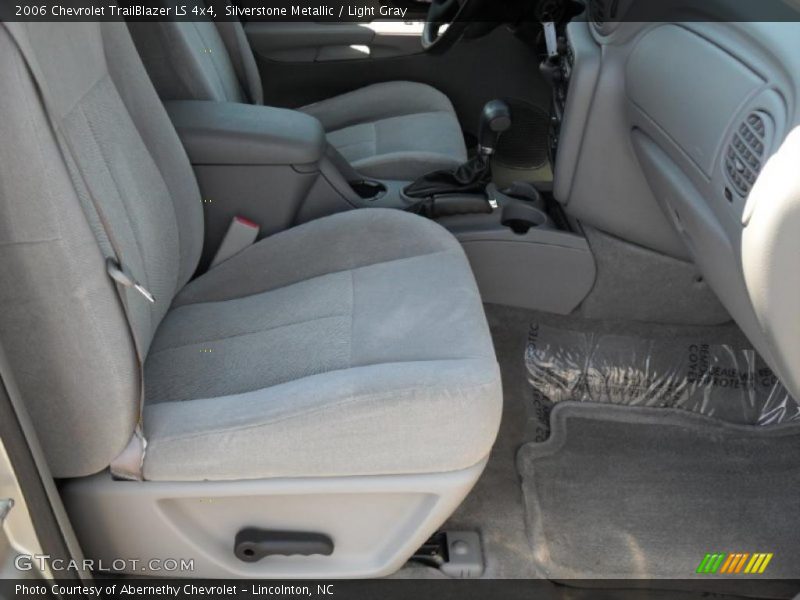 Silverstone Metallic / Light Gray 2006 Chevrolet TrailBlazer LS 4x4
