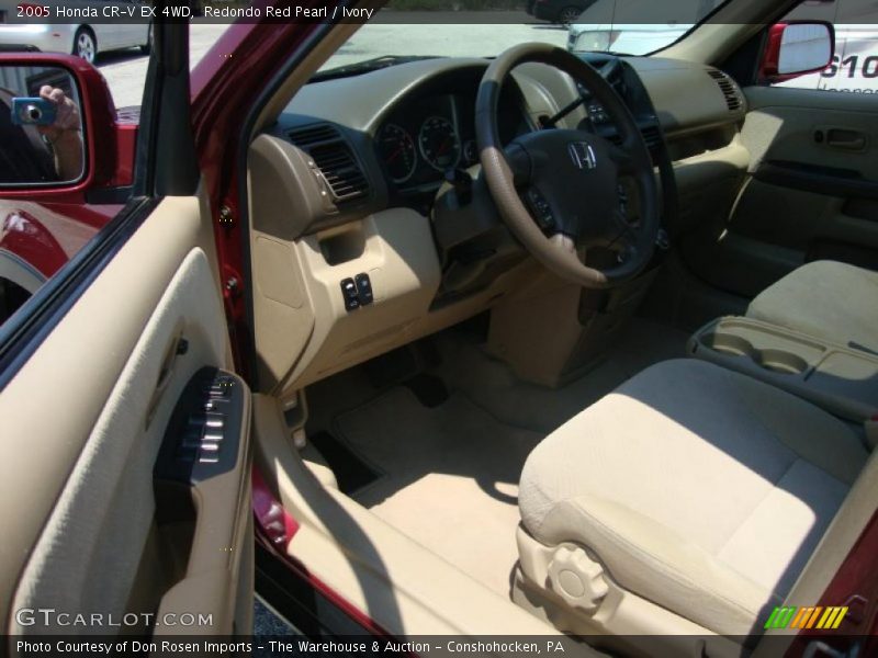 Redondo Red Pearl / Ivory 2005 Honda CR-V EX 4WD