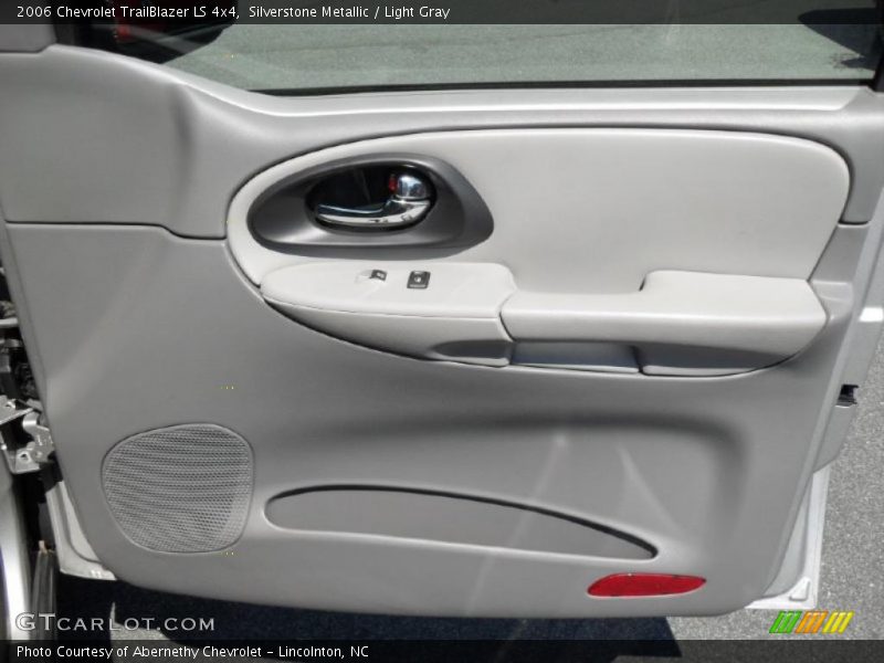 Silverstone Metallic / Light Gray 2006 Chevrolet TrailBlazer LS 4x4