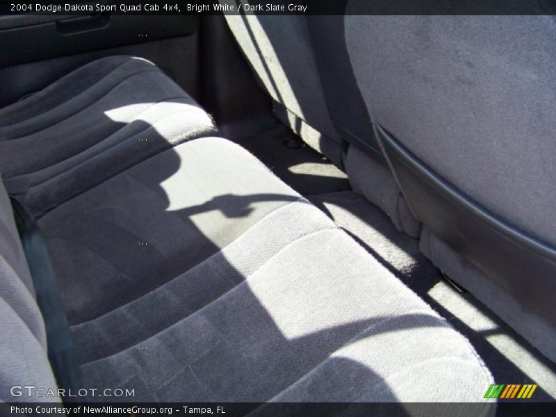 Bright White / Dark Slate Gray 2004 Dodge Dakota Sport Quad Cab 4x4