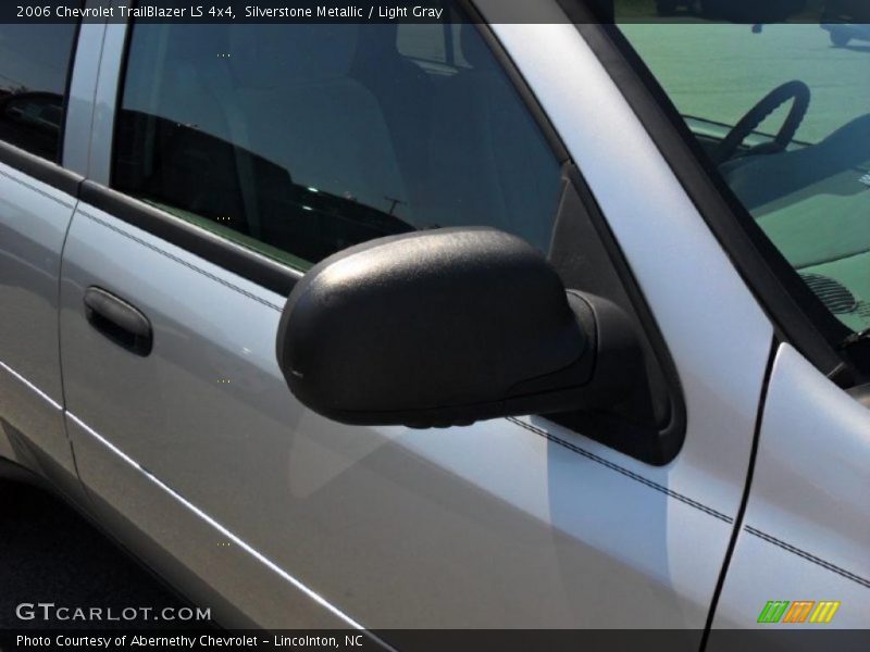 Silverstone Metallic / Light Gray 2006 Chevrolet TrailBlazer LS 4x4