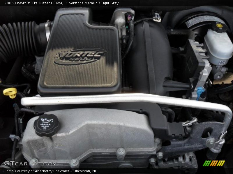 Silverstone Metallic / Light Gray 2006 Chevrolet TrailBlazer LS 4x4