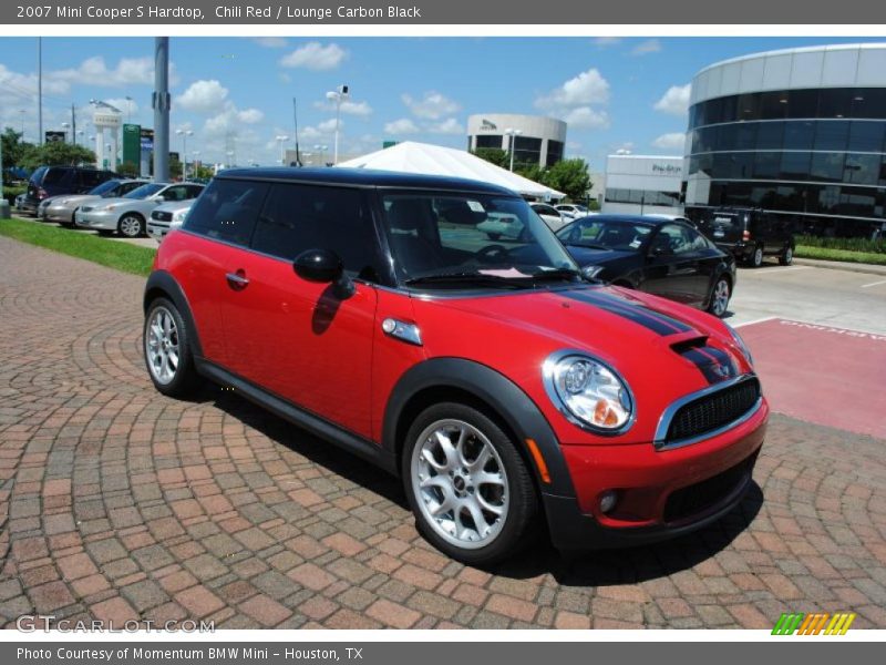 Chili Red / Lounge Carbon Black 2007 Mini Cooper S Hardtop