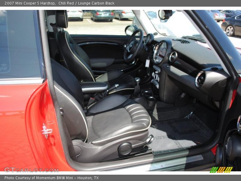 Chili Red / Lounge Carbon Black 2007 Mini Cooper S Hardtop