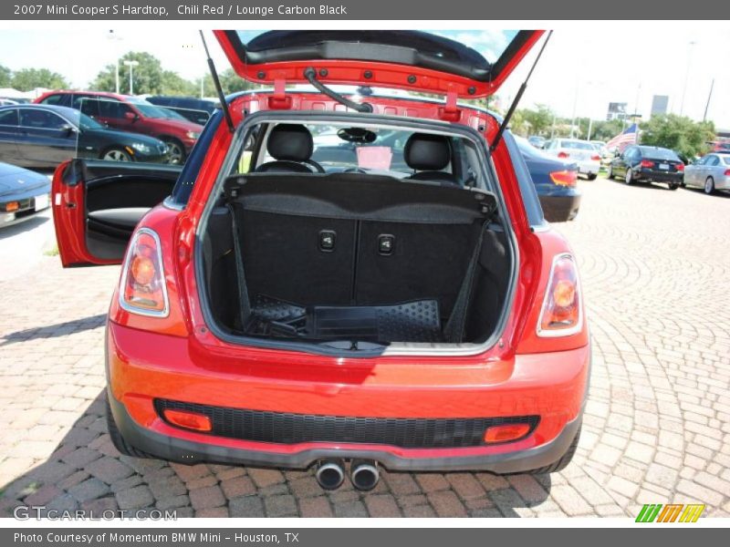 Chili Red / Lounge Carbon Black 2007 Mini Cooper S Hardtop