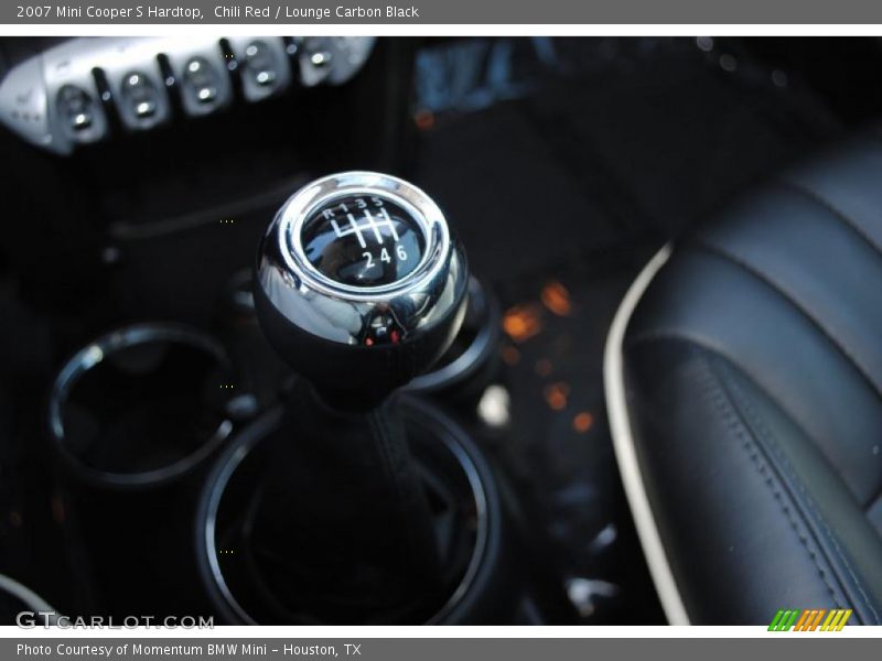 Chili Red / Lounge Carbon Black 2007 Mini Cooper S Hardtop