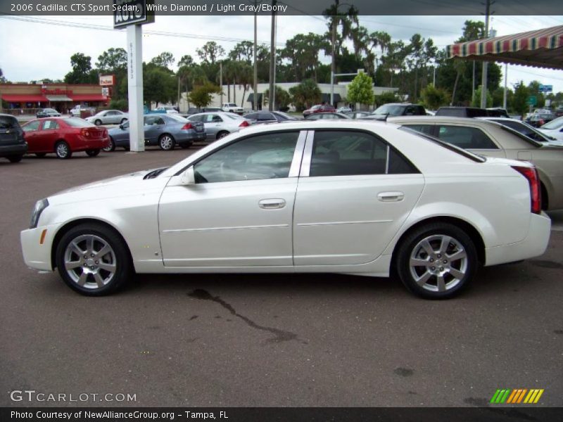 White Diamond / Light Gray/Ebony 2006 Cadillac CTS Sport Sedan