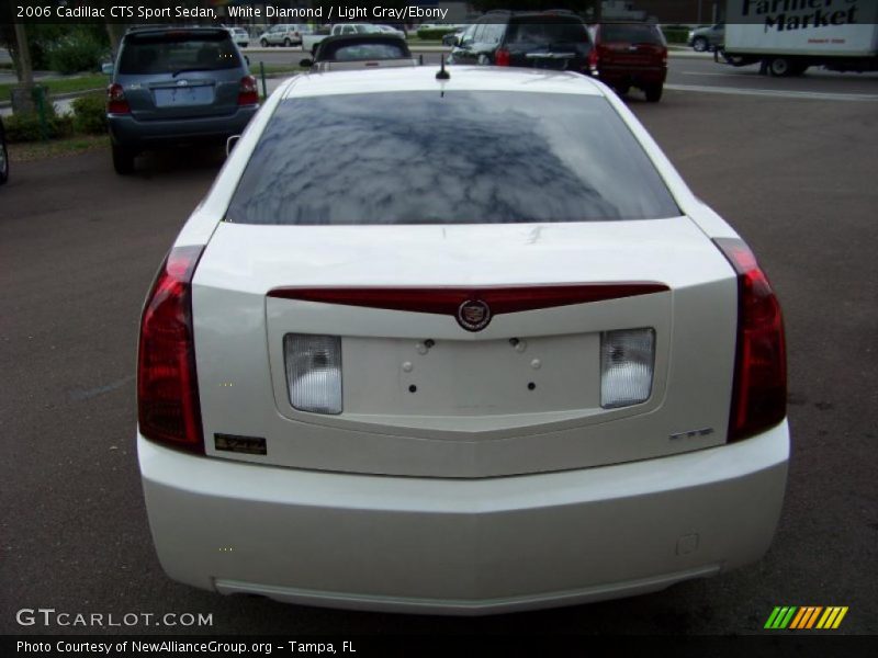 White Diamond / Light Gray/Ebony 2006 Cadillac CTS Sport Sedan
