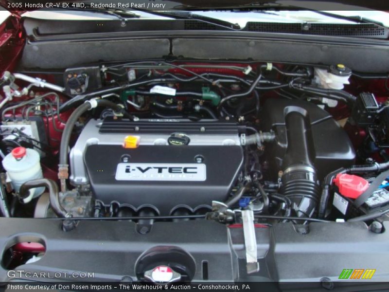 Redondo Red Pearl / Ivory 2005 Honda CR-V EX 4WD