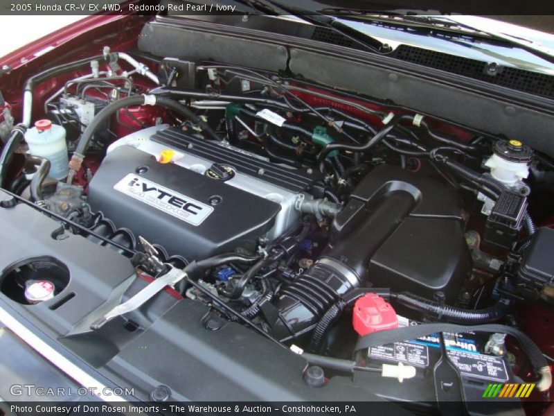 Redondo Red Pearl / Ivory 2005 Honda CR-V EX 4WD