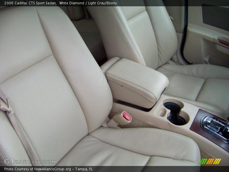 White Diamond / Light Gray/Ebony 2006 Cadillac CTS Sport Sedan