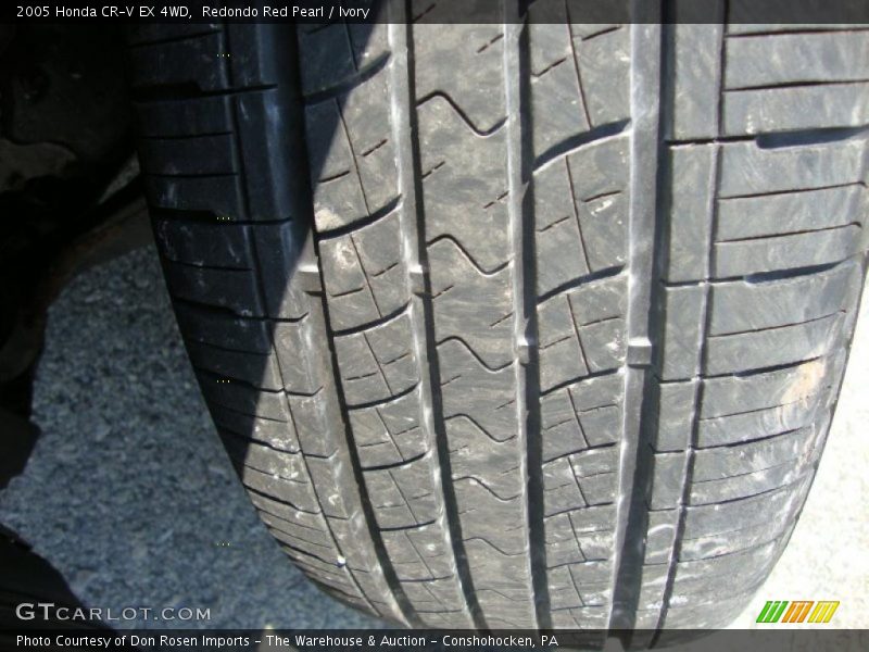 Redondo Red Pearl / Ivory 2005 Honda CR-V EX 4WD