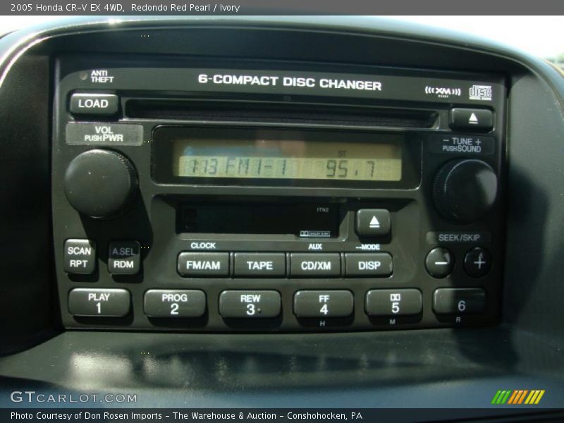 Redondo Red Pearl / Ivory 2005 Honda CR-V EX 4WD