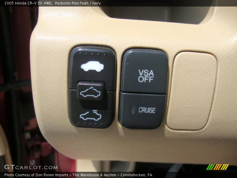 Redondo Red Pearl / Ivory 2005 Honda CR-V EX 4WD