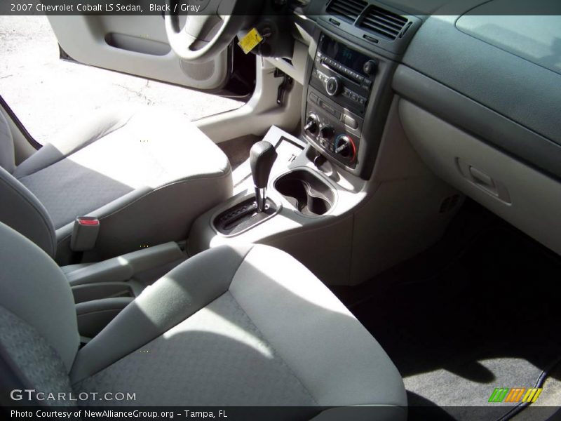 Black / Gray 2007 Chevrolet Cobalt LS Sedan