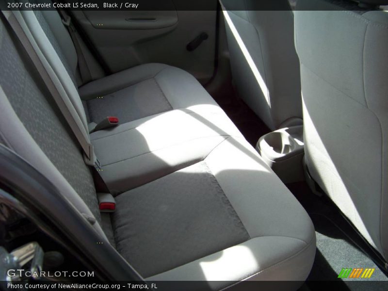 Black / Gray 2007 Chevrolet Cobalt LS Sedan