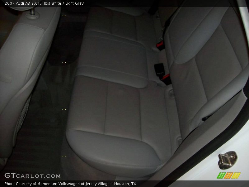 Ibis White / Light Grey 2007 Audi A3 2.0T