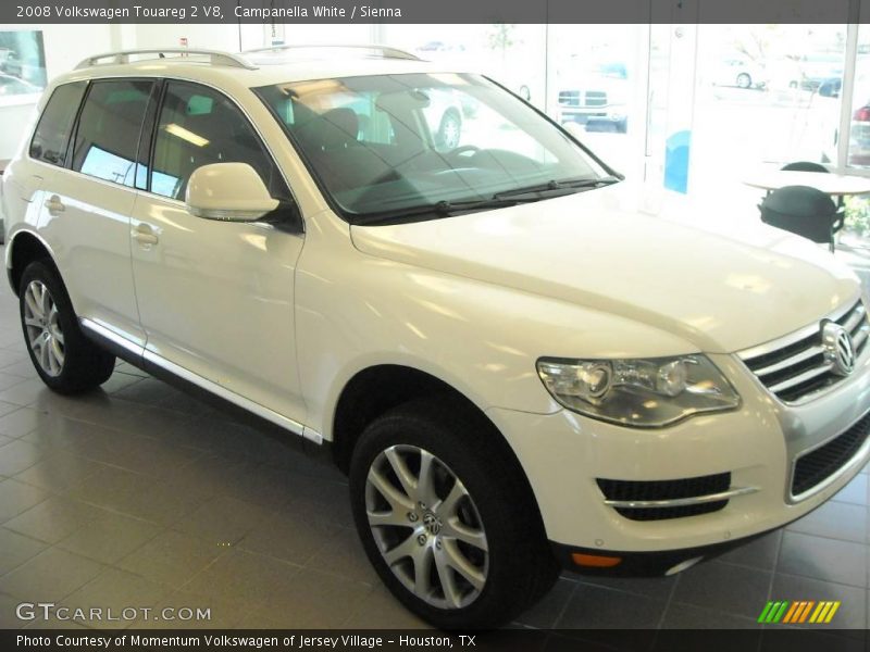 Campanella White / Sienna 2008 Volkswagen Touareg 2 V8