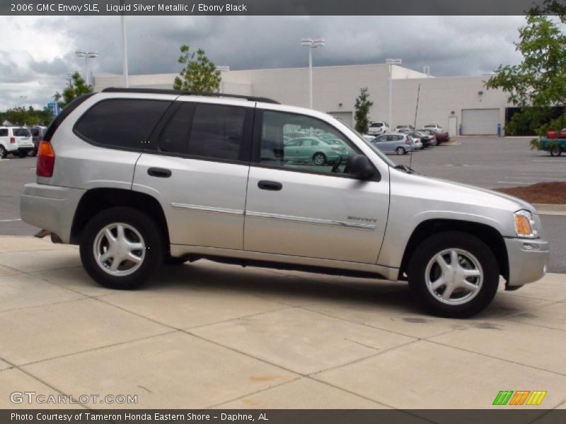 Liquid Silver Metallic / Ebony Black 2006 GMC Envoy SLE