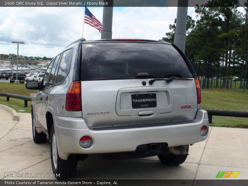 Liquid Silver Metallic / Ebony Black 2006 GMC Envoy SLE