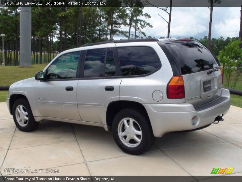 Liquid Silver Metallic / Ebony Black 2006 GMC Envoy SLE
