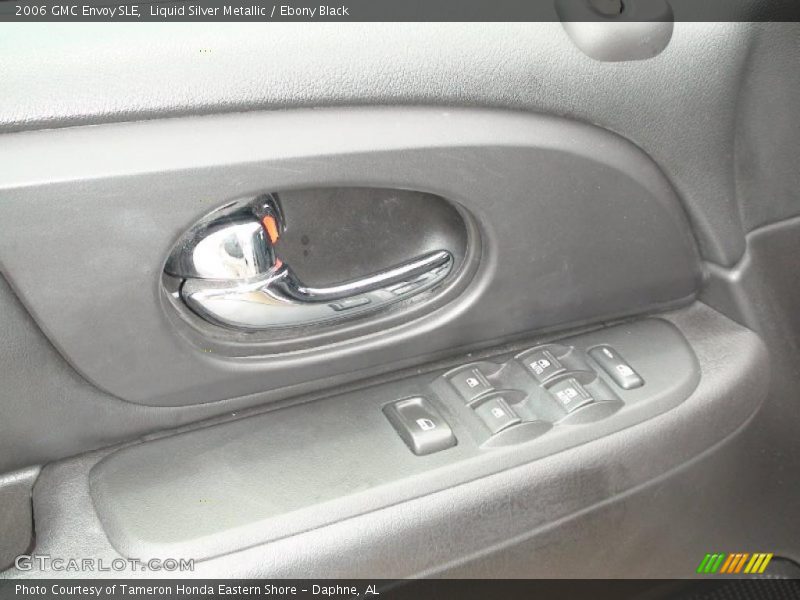 Liquid Silver Metallic / Ebony Black 2006 GMC Envoy SLE