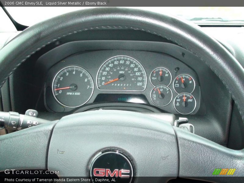 Liquid Silver Metallic / Ebony Black 2006 GMC Envoy SLE