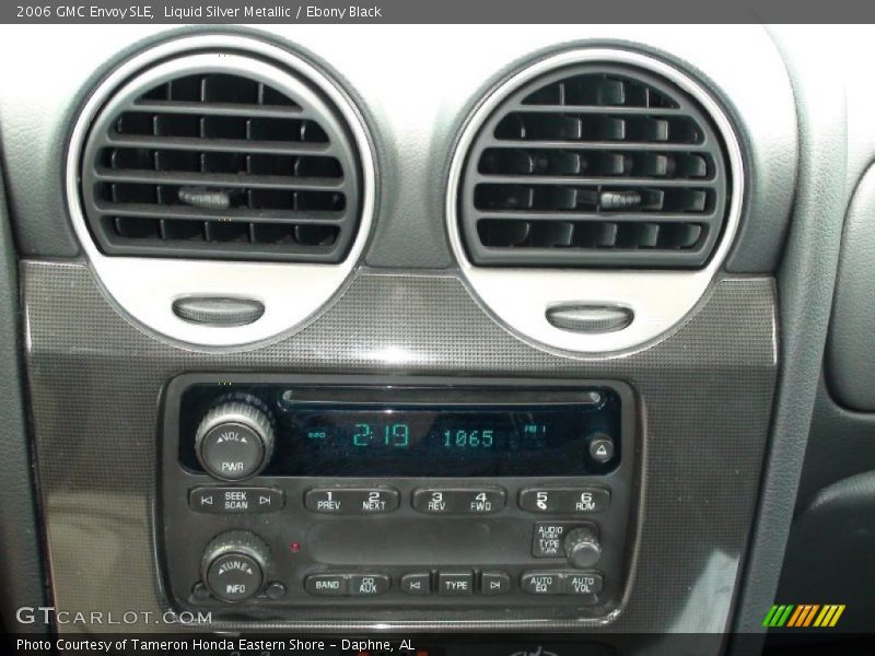 Liquid Silver Metallic / Ebony Black 2006 GMC Envoy SLE