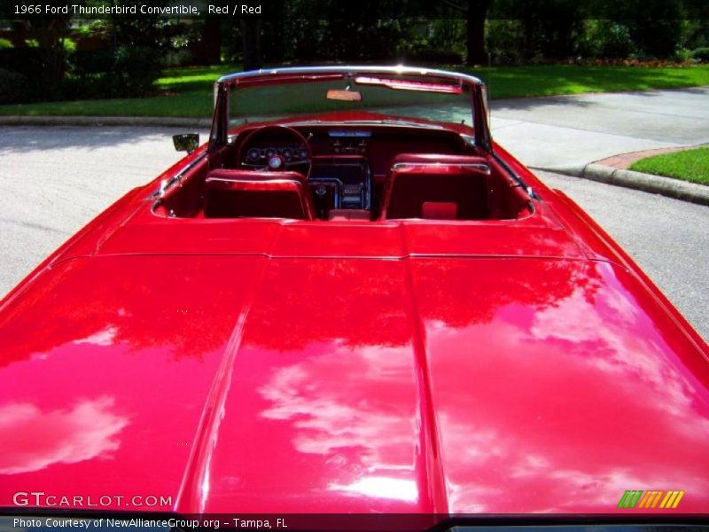 Red / Red 1966 Ford Thunderbird Convertible
