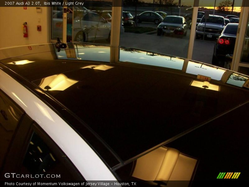 Ibis White / Light Grey 2007 Audi A3 2.0T