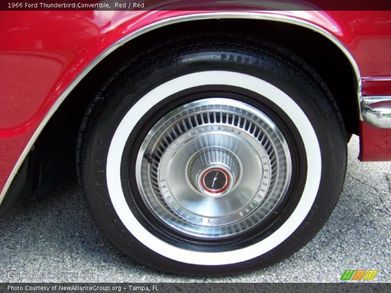 Red / Red 1966 Ford Thunderbird Convertible