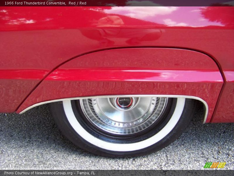 Red / Red 1966 Ford Thunderbird Convertible
