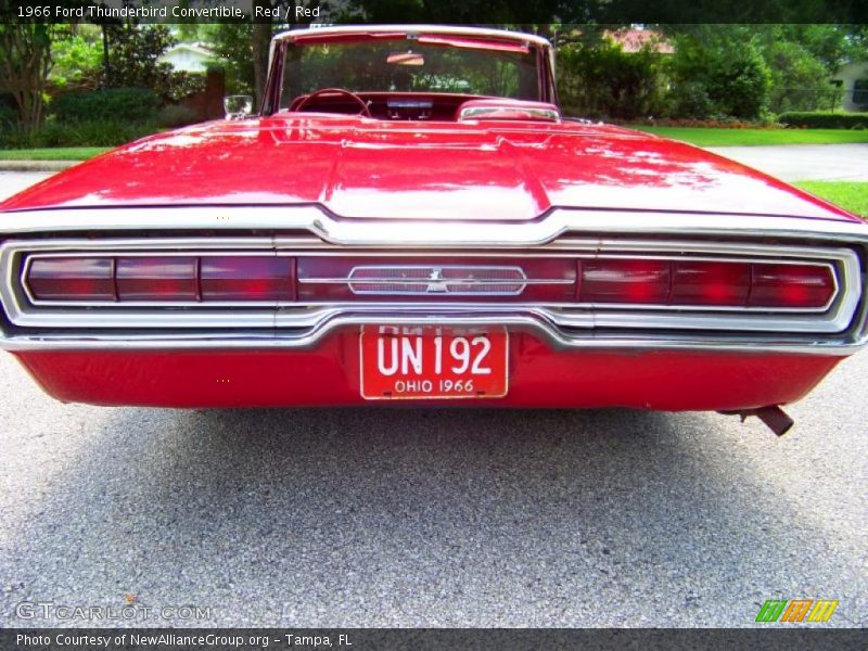 Red / Red 1966 Ford Thunderbird Convertible