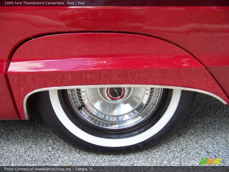 Red / Red 1966 Ford Thunderbird Convertible