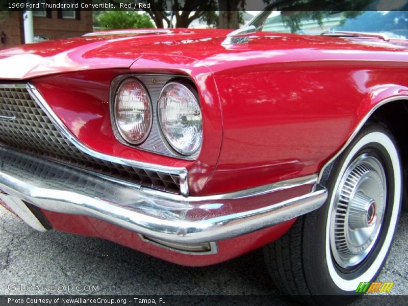 Red / Red 1966 Ford Thunderbird Convertible