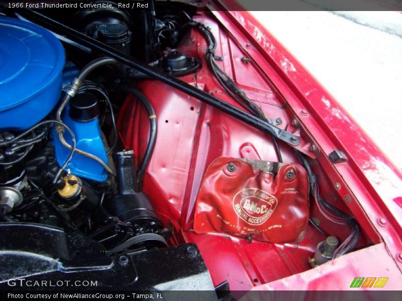 Red / Red 1966 Ford Thunderbird Convertible
