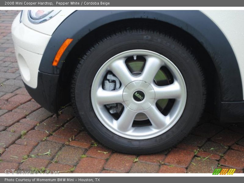 Pepper White / Cordoba Beige 2008 Mini Cooper Hardtop