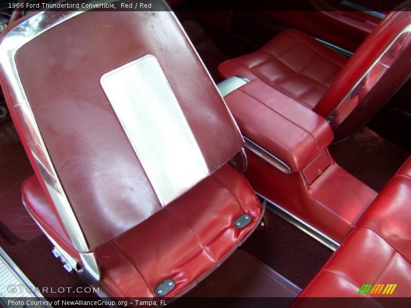 Red / Red 1966 Ford Thunderbird Convertible