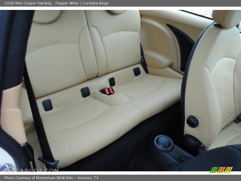 Pepper White / Cordoba Beige 2008 Mini Cooper Hardtop