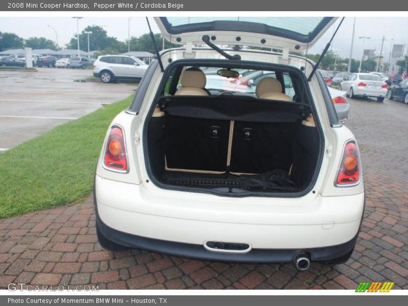 Pepper White / Cordoba Beige 2008 Mini Cooper Hardtop