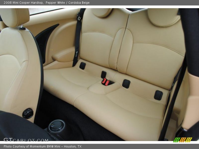 Pepper White / Cordoba Beige 2008 Mini Cooper Hardtop