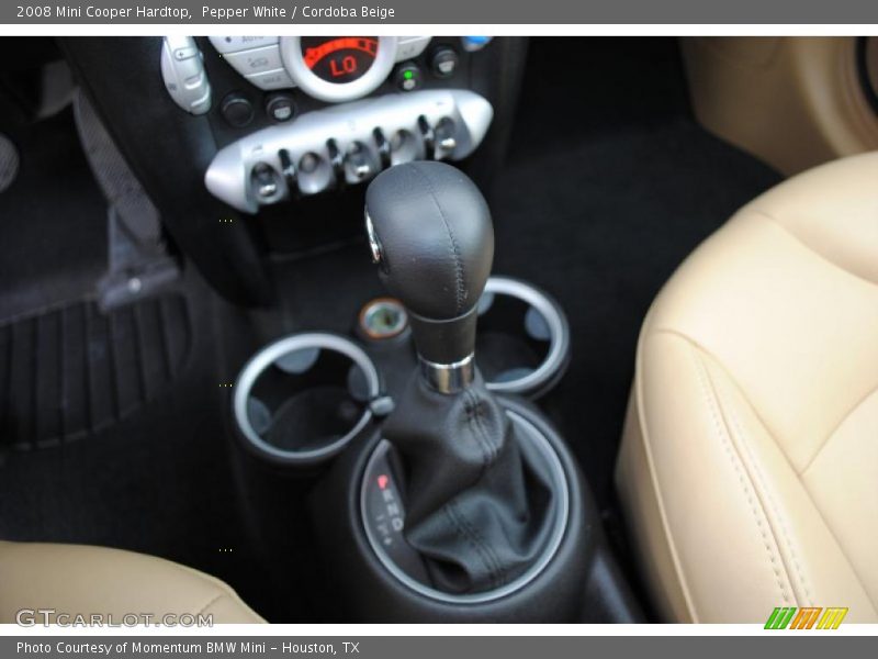 Pepper White / Cordoba Beige 2008 Mini Cooper Hardtop