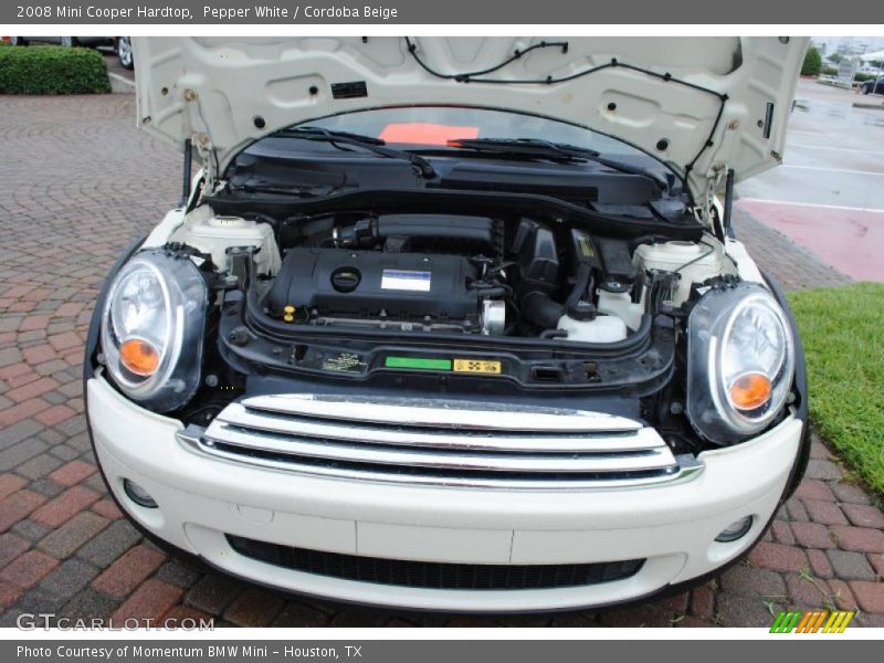 Pepper White / Cordoba Beige 2008 Mini Cooper Hardtop